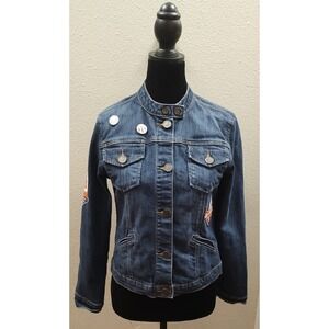 Houston Astros Custom Denim Jacket Juniors Medium Jean Jacket MLB Peña Altuve B5